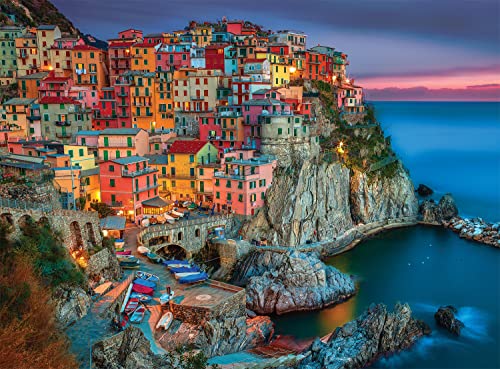 Jigsaw puzzle of Cinque Terre in Italy