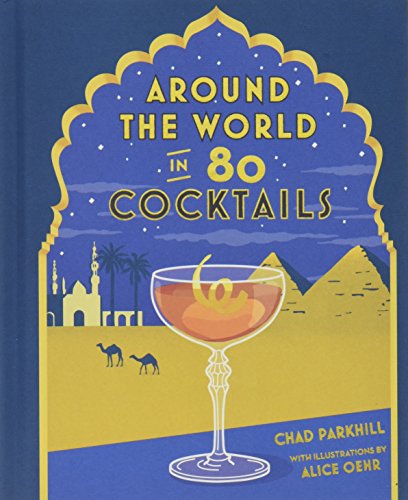 Book titled: Around the world in 80 cocktails 