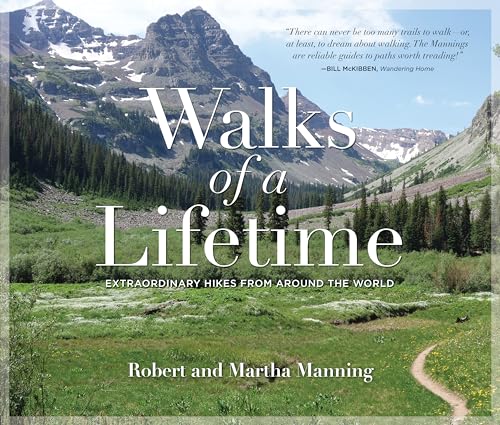 A book titled: Walks of a lifetime