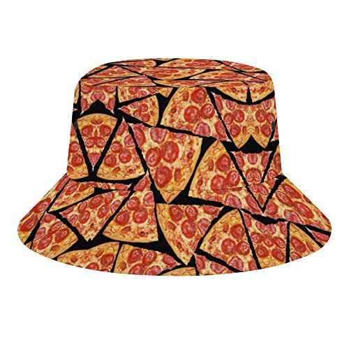 Pizza-themed sun hat