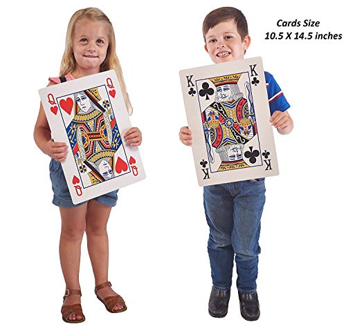 Huge playing cards