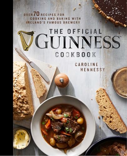 Book cover of 'The official Guinness cookbook'