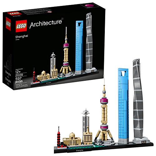 LEGO architecture set of Shanghai skyline