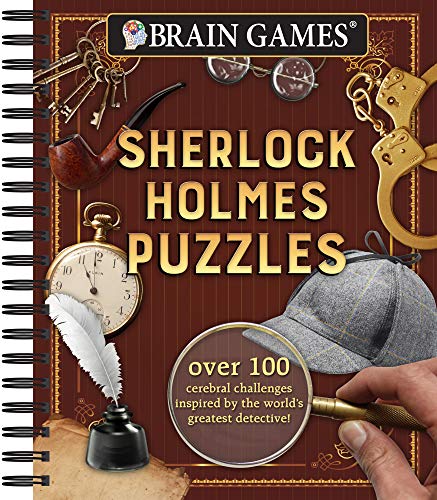 Sherlock Holmes puzzles book cover