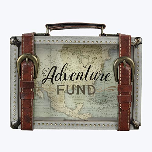 Piggy bank in the shape of a suitcase