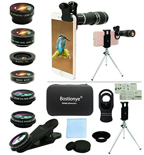 A set of lenses for your phone camera
