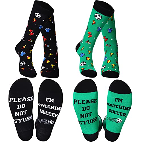 Soccer-themed socks