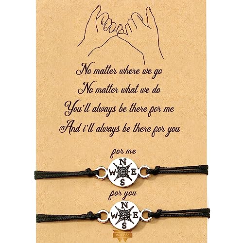 Two matching bracelets for best friends