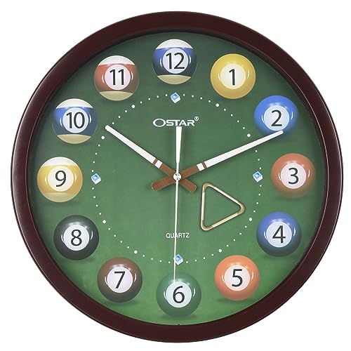 Pool ball wall clock