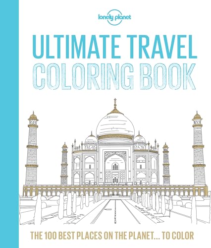 Lonely Planet coloring book