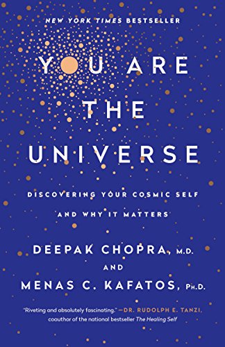 Book cover of 'You are the universe: discovering your cosmic self and why it matters'
