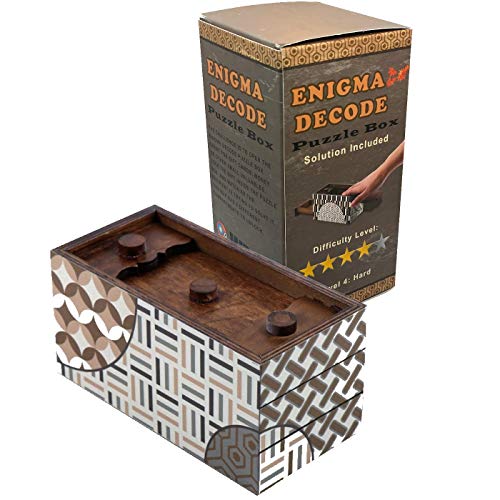 Enigma puzzle box for money