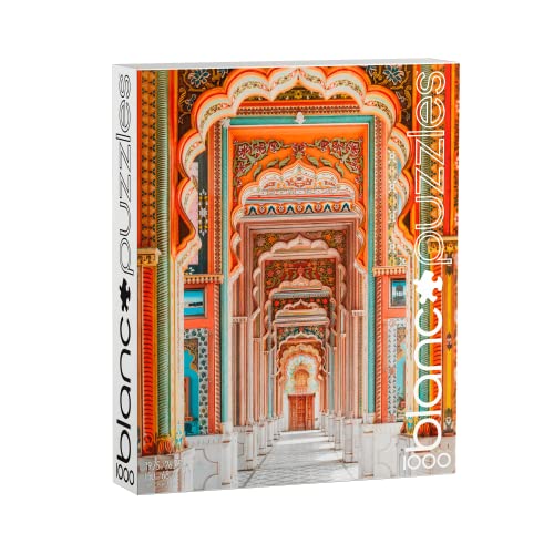 1000-piece jigsaw puzzle of the Patrika Gate in India