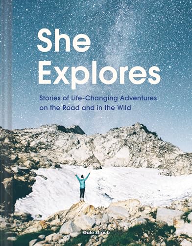Travel book titled "She explores"
