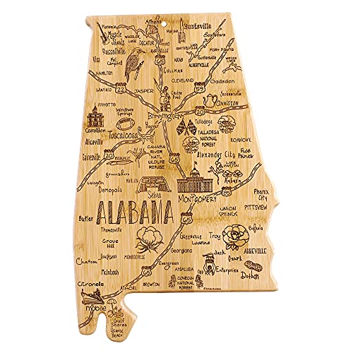 Alabama state cutting board