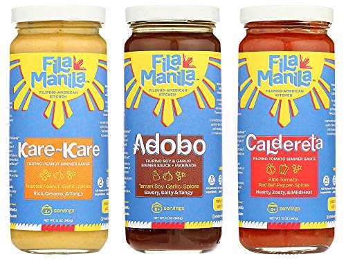 Set of three Filipino sauces 