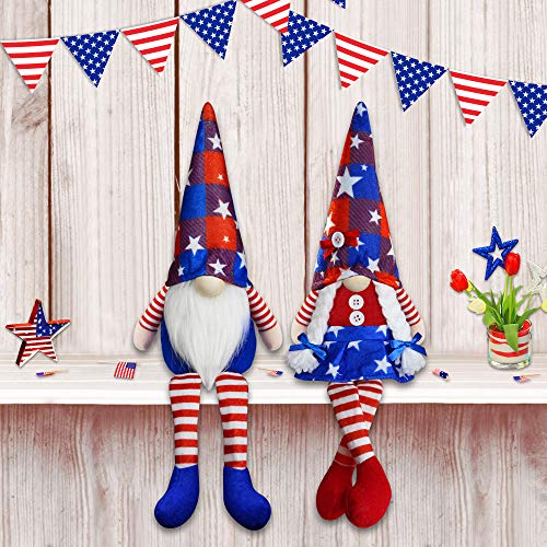 4th of July gnomes decoration