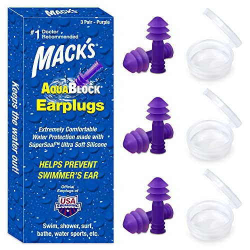 Swimming earplugs