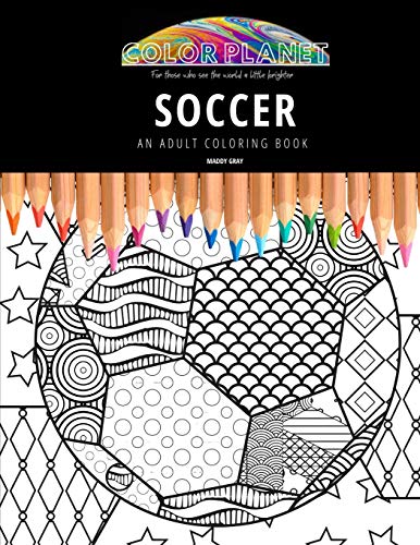 Soccer coloring book
