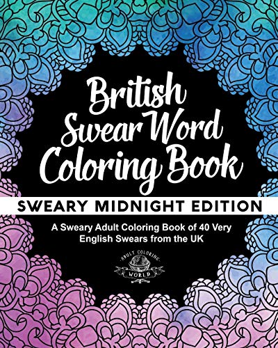 British swear word coloring book