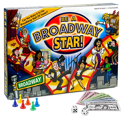 Board game called "Be a Broadway star"