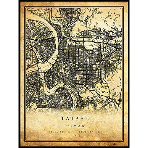 Vintage Taipei poster