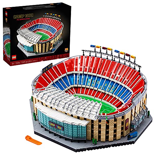 Camp Nou Stadium made from LEGO