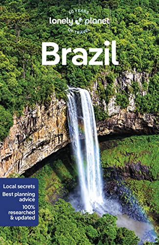Book cover of the Lonely Planet of Brazil