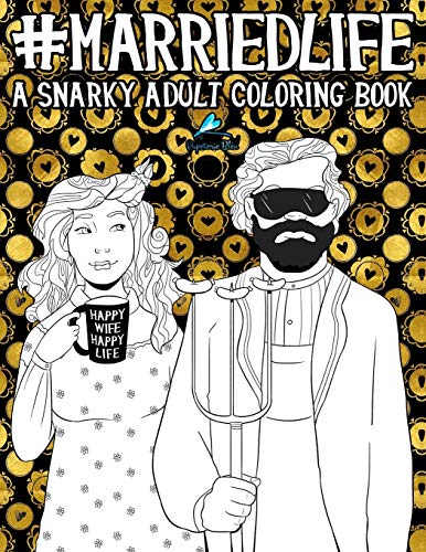 Coloring book for newlyweds