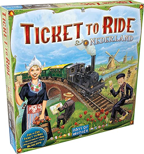 Ticket to ride the Netherlands box