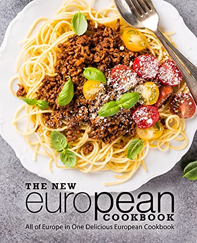 Book cover of 'The new European cookbook"