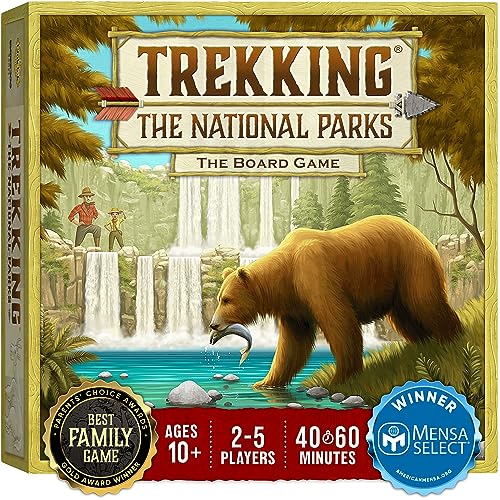 Trekking The national parks board game
