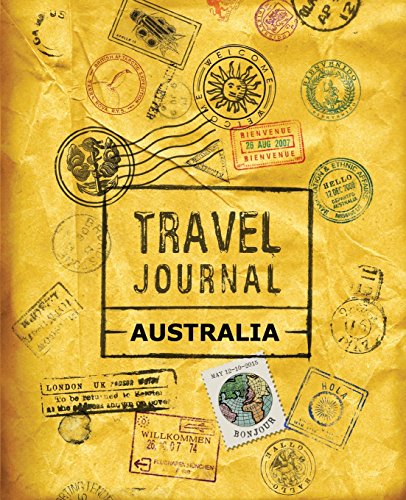Travel journal designed for travel to Australia