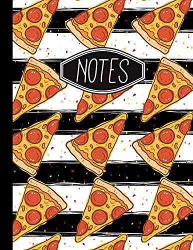 Pizza-themed notebook