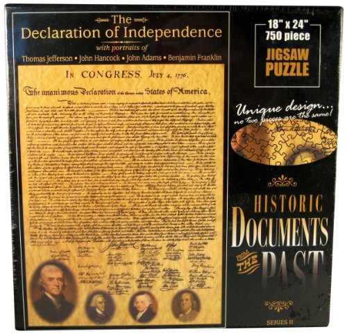Declaration of independence jigsaw puzzle