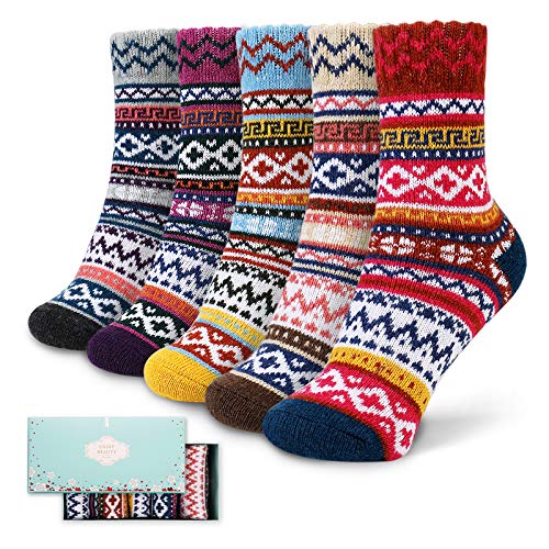 Colorful socks in Nordic style