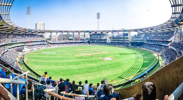 A full cricket stadium