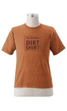 Shirt with text "Alabam dirt shirt"