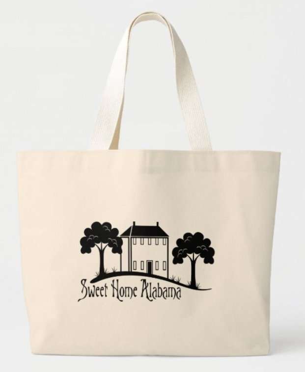 Tote bag with "sweet home Alabama"