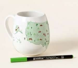 Mug with US national parks