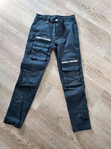 A pair of trousers from the brand Daily Paper