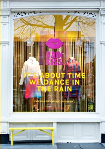 Shop display of Rainkiss