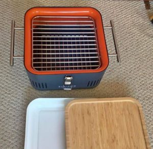 A portable bbq for the beach