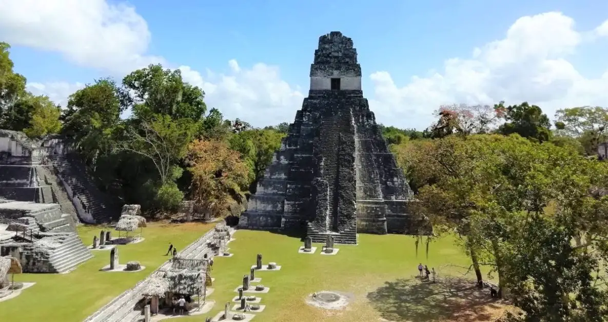 Ancient ruin in Guatemala