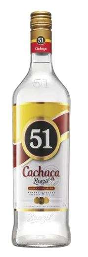 Bottle of cachaca