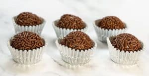 Six cup cakes that are typical from Brazil
