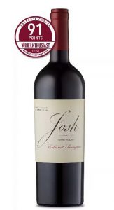 Bottle of red wine
