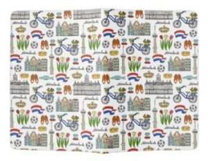 Netherlands-themed passport cover