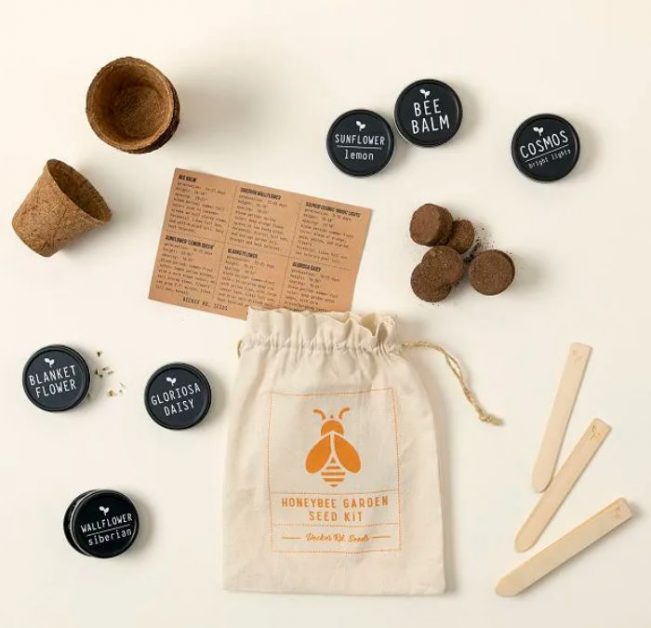 Honeybee garden seed kit