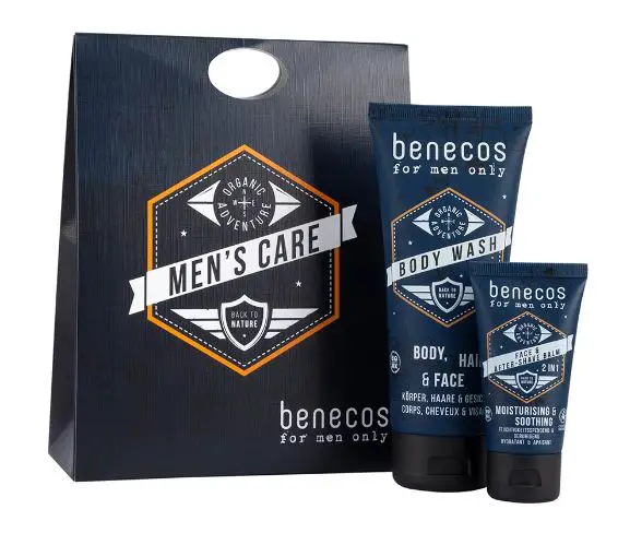 Sustainable men's care gift set